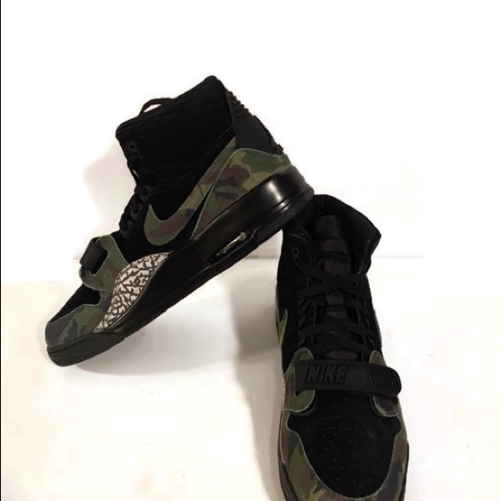 Air Jordan Legacy 312 Black/Camo Green-Black - Picture 2 of 4